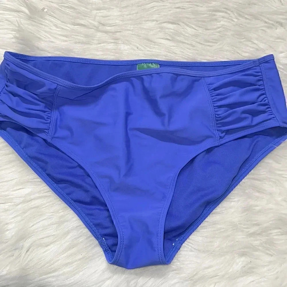 Collections By Catalina Blue Bikini Bottom - Picture 1 of 4